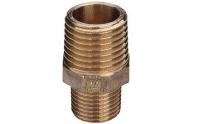 Ниппель, НН, 1 1/2", 1 1/4", бронза, редукционный