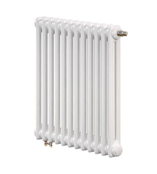 RIFAR TUBOG TUB 2057-33 Q 1840 Вт. Ral9016. Радиатор трубчатый, 2-трубчатый, 33-секционный. Подключение - Нижнее. Высота - 565, длина - 1530, глубина - 66. Сторона подключения - правая, с термовентилем.