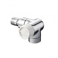 1163453 Oventrop Вентиль, серия E, угловой трехосевой, DN-15, 1/2", 1/2", ВН, хромированный, правое подключение NEW