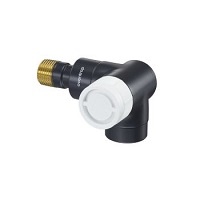 1163433 Oventrop Вентиль "серии Е" Ду 15 1/2", правое присоединение, цвет антрацит NEW