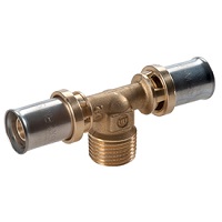 RM153Y033 Тройник "Мультипресс" с наружной резьбой для труб GIACOTHERM, GIACOFLEX и многослойных. RM153Y033 Тройник "Мультипресс" с наружной резьбой для труб GIACOTHERM, GIACOFLEX и многослойных.