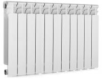 Rifar Base 500-12 RAL 9016, 100.570.960. Радиатор биметаллический, высота - 570, длина - 960, глубина - 100. 12-секционный. Подключение - Боковое. Сторона подключения - правая, без термовентиля. Тепловая мощность 2364 Вт.