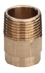 Переход на наружную резьбу 28x1", бронза