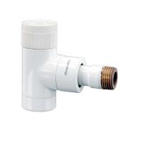 1163062 Oventrop Вентиль, серия E, угловой, DN-15, 1/2", 1/2", ВН, белый NEW