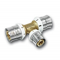 Тройник 3fit-Press 26x3,0 - 26x3,0 - 16x2,0 ВПр, 25130