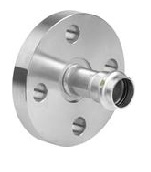 Фланцевый переход Sanpress inox с SC-Contur, 22,0 (DN 20),  нерж.сталь