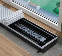 Электрические внутрипольные конвекторы