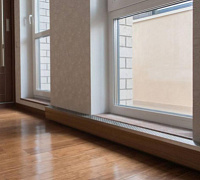 Плинтусная система отопления